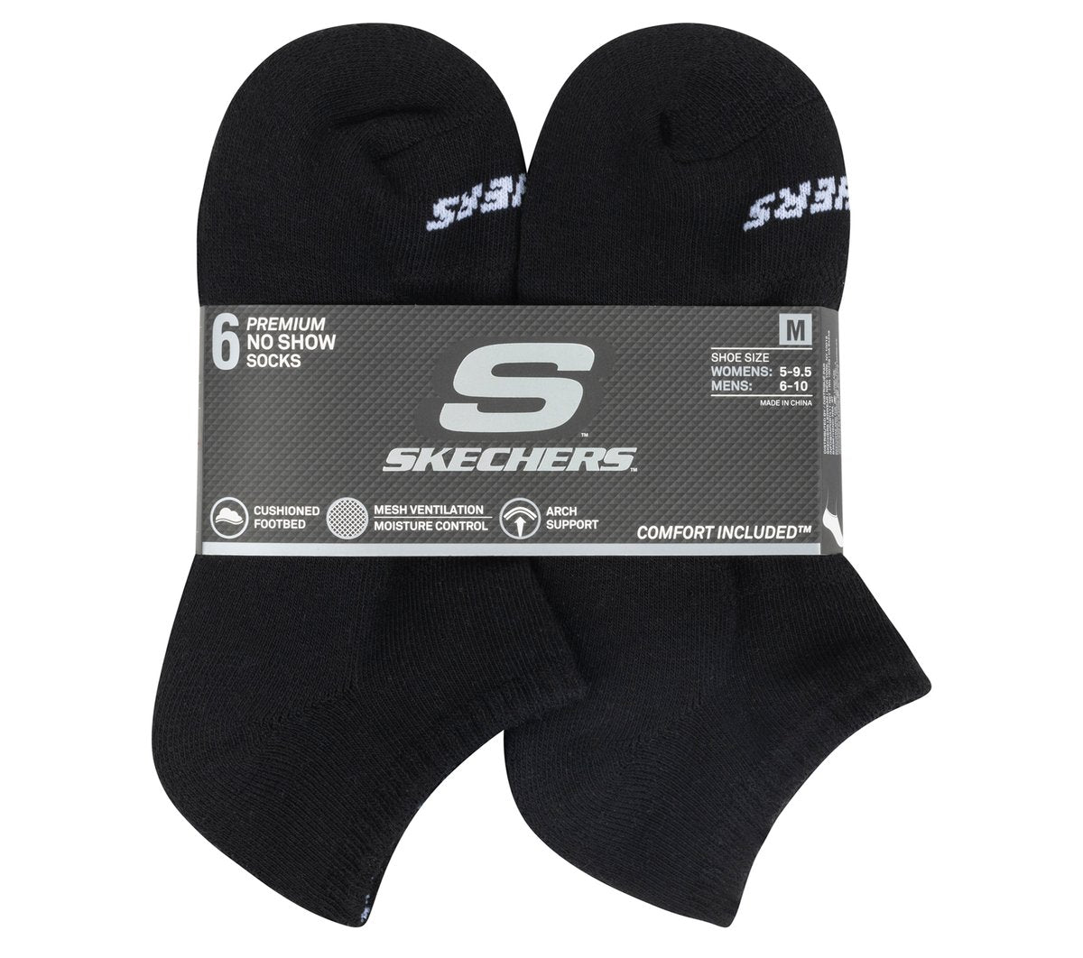6 Pack Core Low Cut Medium Socks | Skechers sale