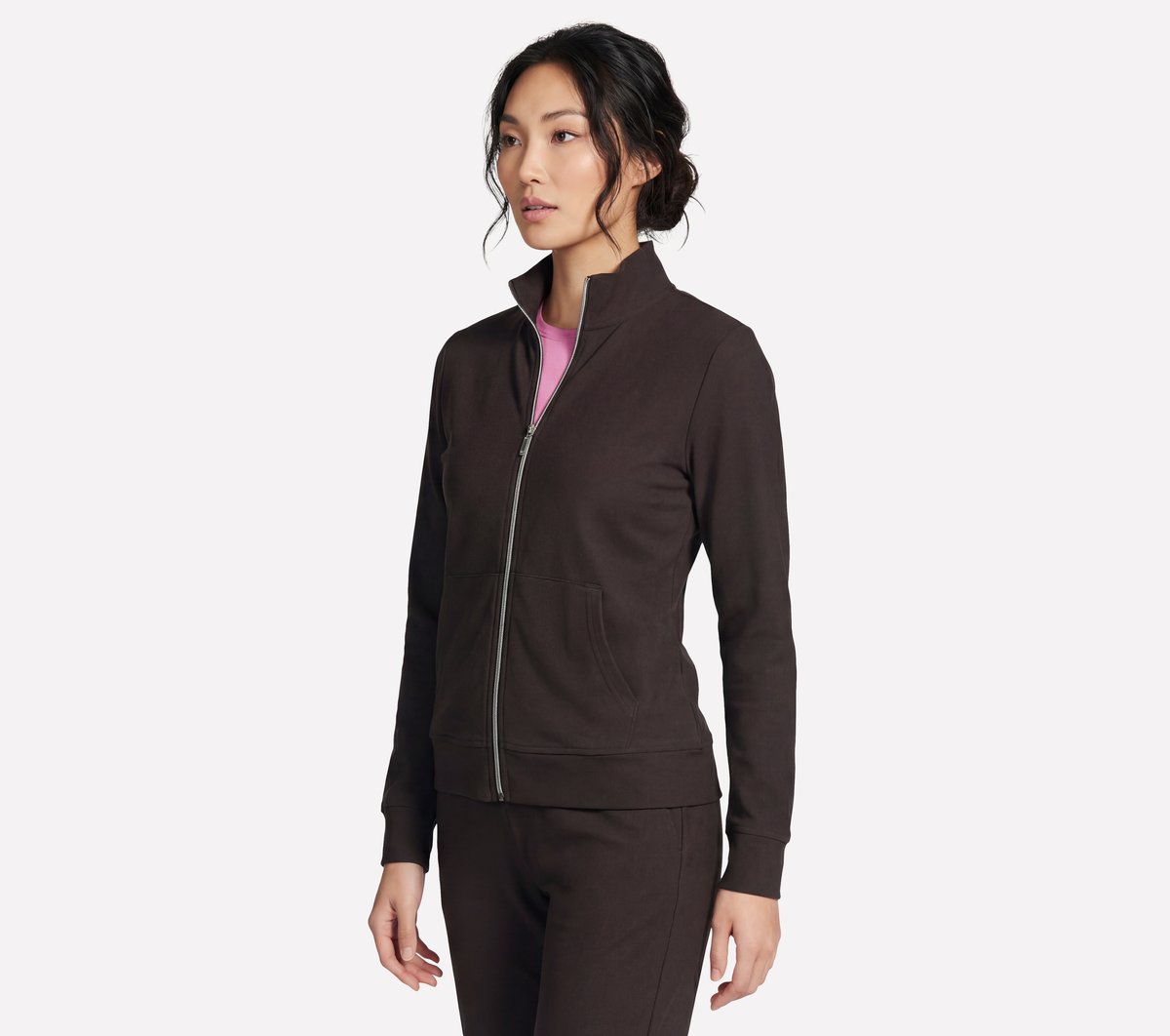 GO Luxe Rib Everyday Full Zip Jacket | Skechers online