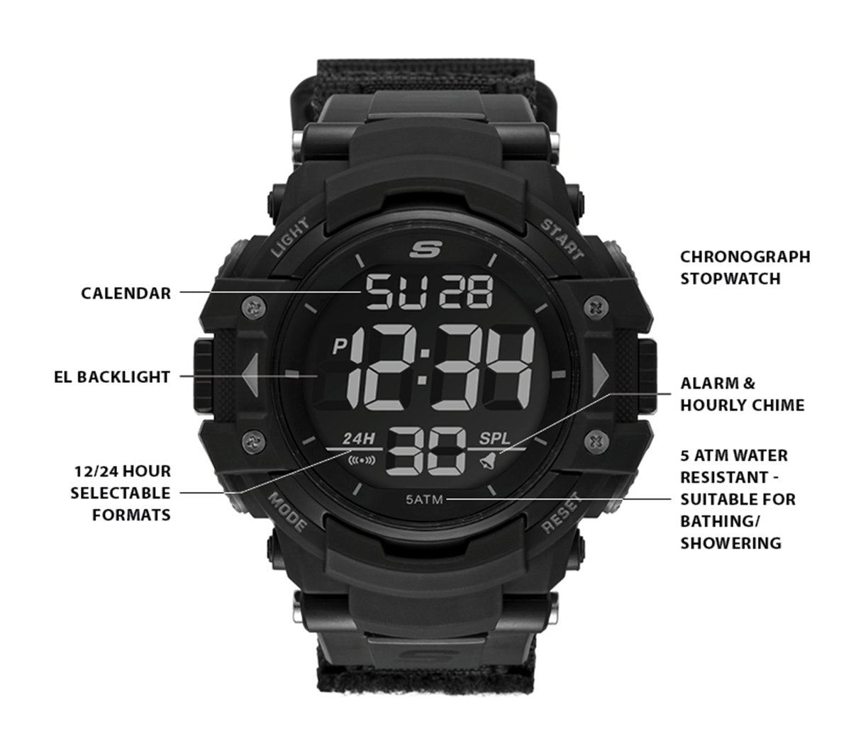 Keats Digital Watch | Skechers near me