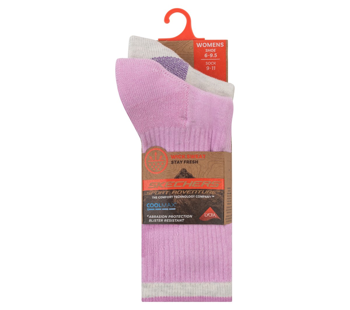 2 Pack Women's Crew Trail Socks | Skechers on sale