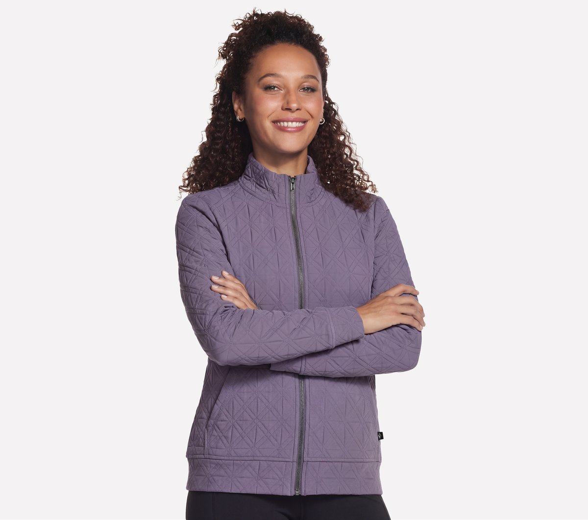 GO WALK Everywhere Cozy Fit Diamond Jacket | Skechers on sale