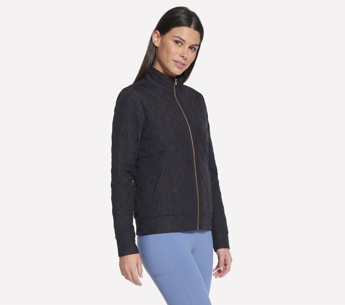 GO WALK Everywhere Cozy Fit Diamond Jacket | Skechers discount
