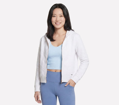 GO WALK Cozy Fit Diamond Jacket | Skechers USA
