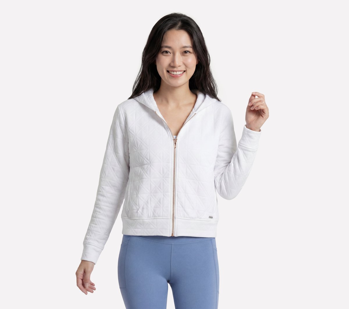 GO WALK Cozy Fit Diamond Jacket | Skechers USA