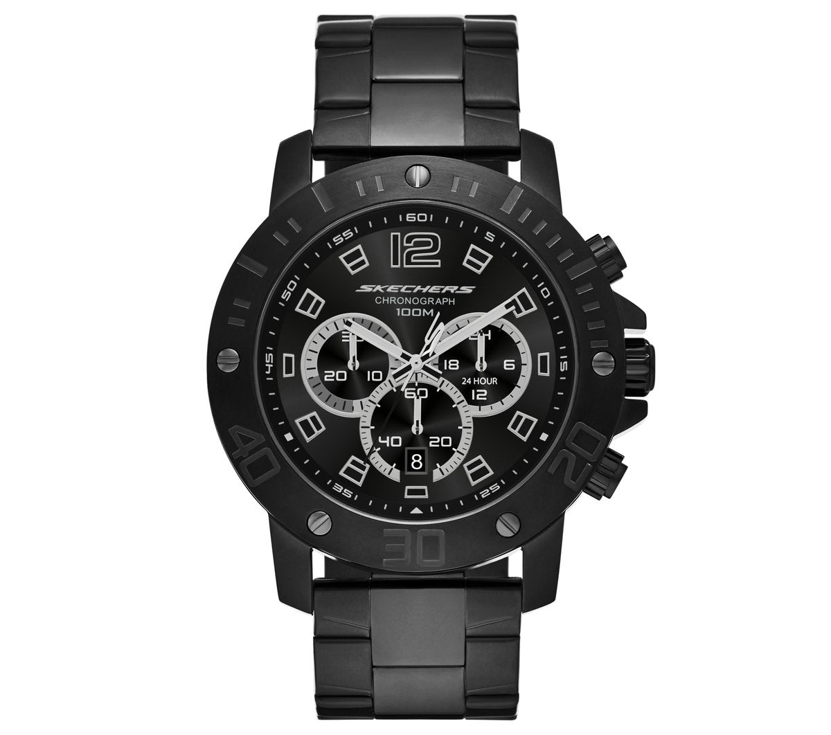 Stainless Steel Chronograph Watch | Skechers discount