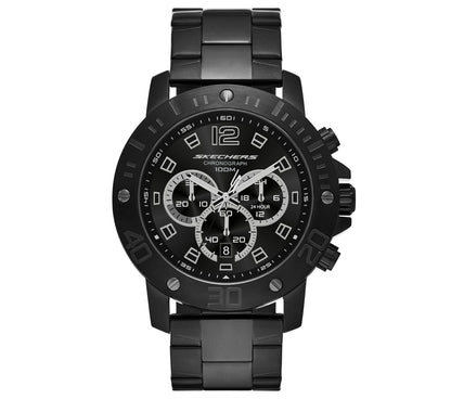 Stainless Steel Chronograph Watch | Skechers discount