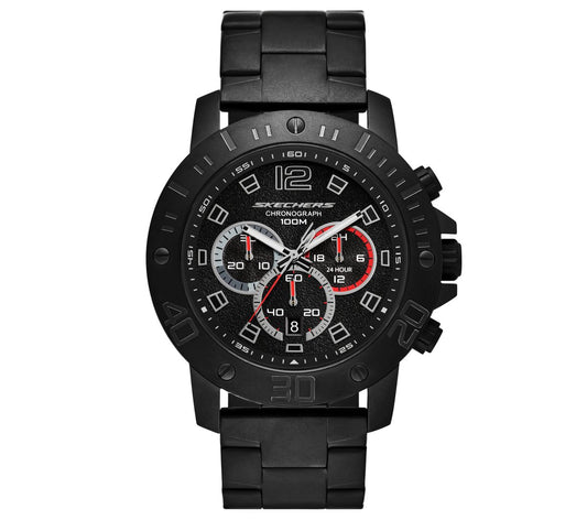 Stainless Steel Chronograph Watch | Skechers US