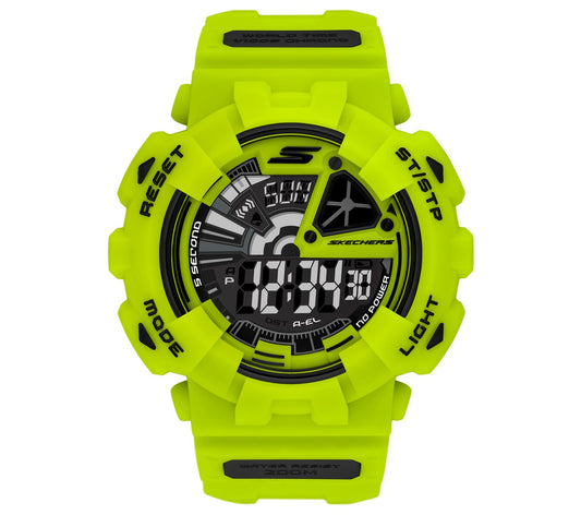 Digital Neon Green Watch | Skechers on sale