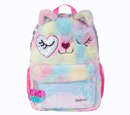 Twinkle Toes: Fur Cat Backpack | Skechers sale