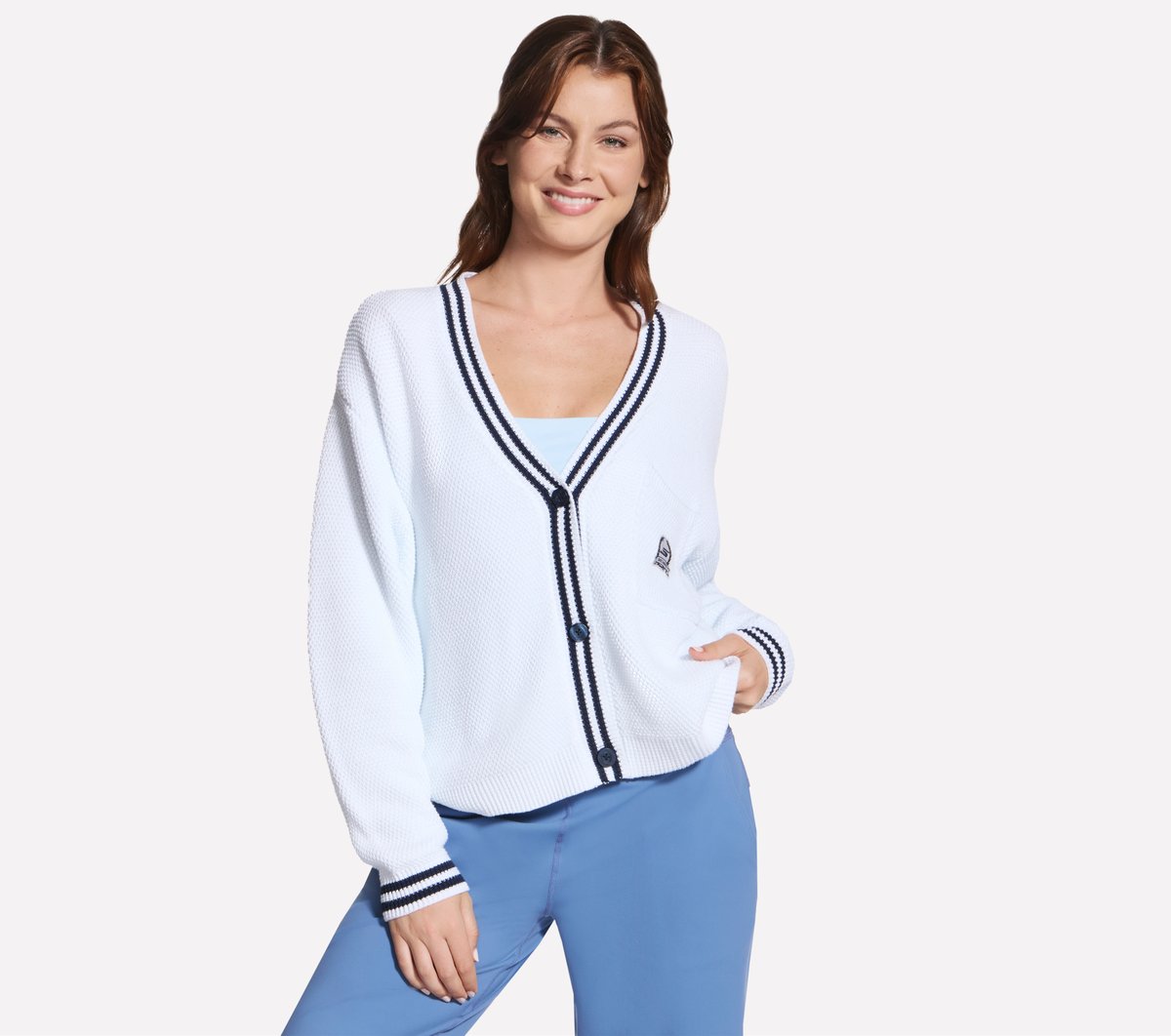 Court Classic Cardigan Sweater | Skechers USA