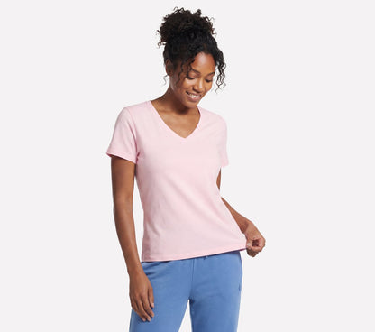 Pima V-Neck Tee | Skechers near me
