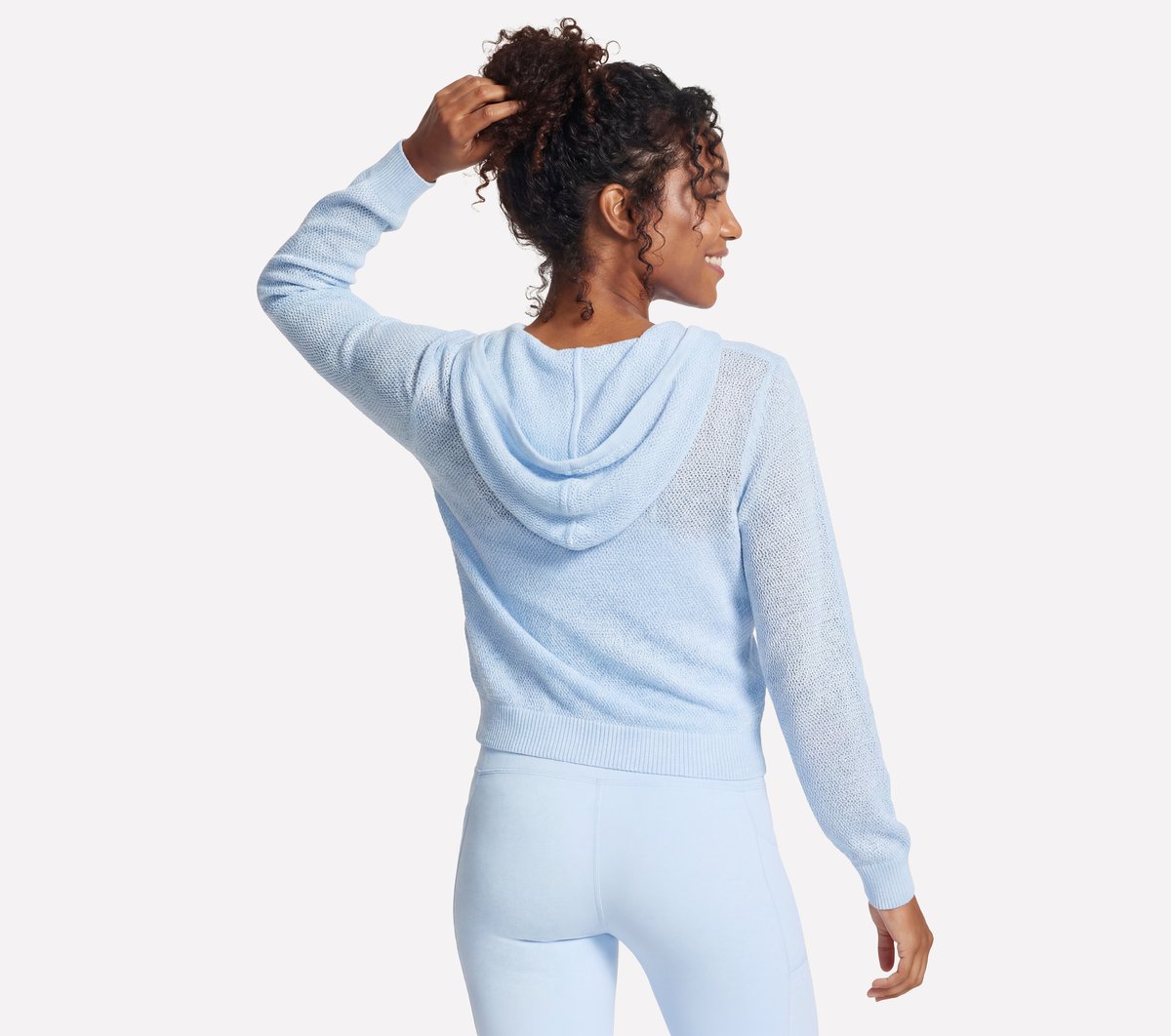 Shine Hooded Full Zip Jacket | Skechers on sale
