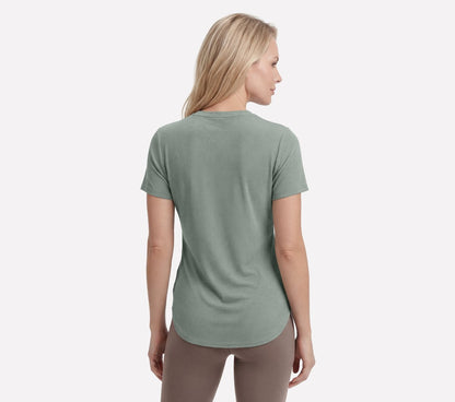GO WALK Luxe Rib Tunic Tee | Skechers outlet