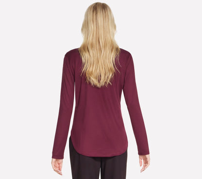 GO DRI Swift Long Sleeve Tunic Crew | Skechers discount
