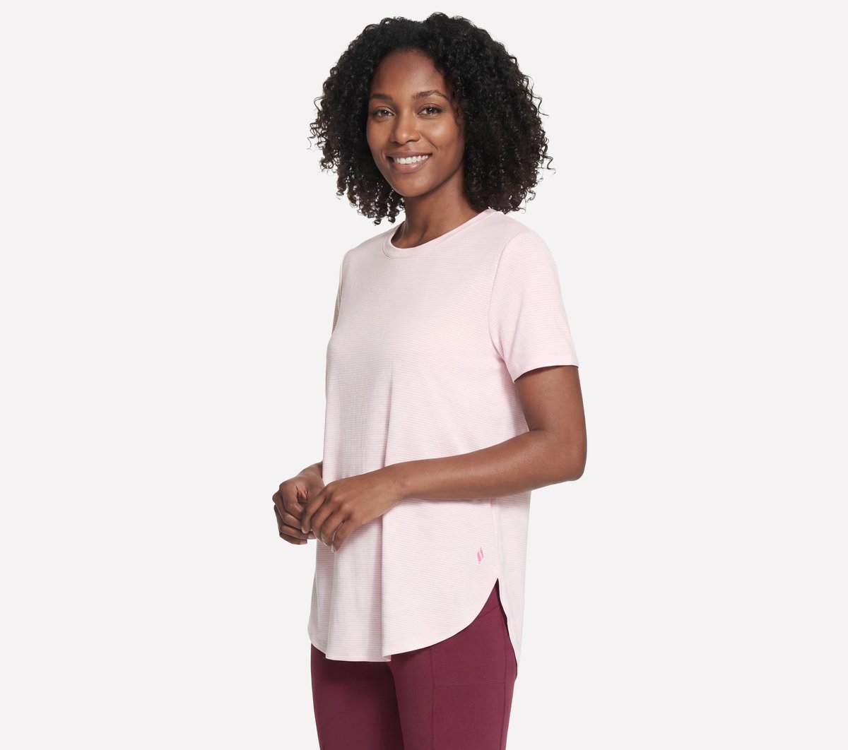 GO DRI Swift Stripe Tunic Tee | Skechers US