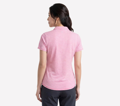Short Sleeve On The Green Striped Polo | Skechers online