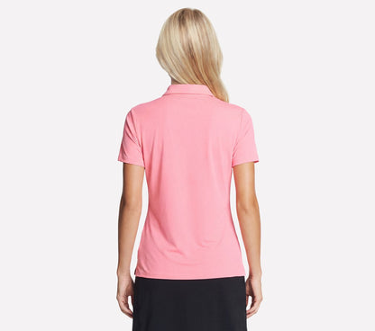 GO GOLF Short Sleeve Birdie Zip Front Polo | Skechers USA