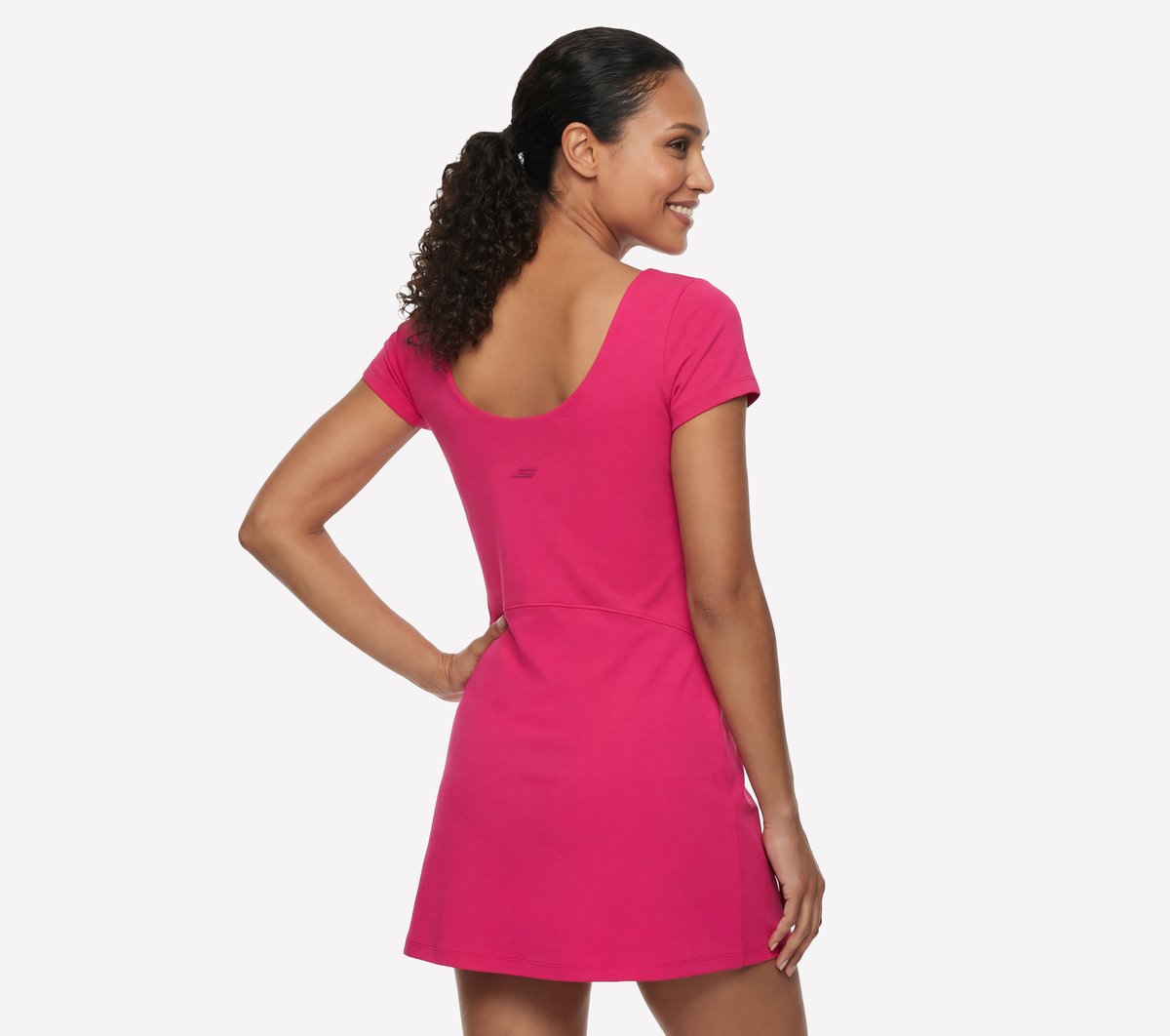 GO WALK Scoop Short Sleeve Dress | Skechers near me