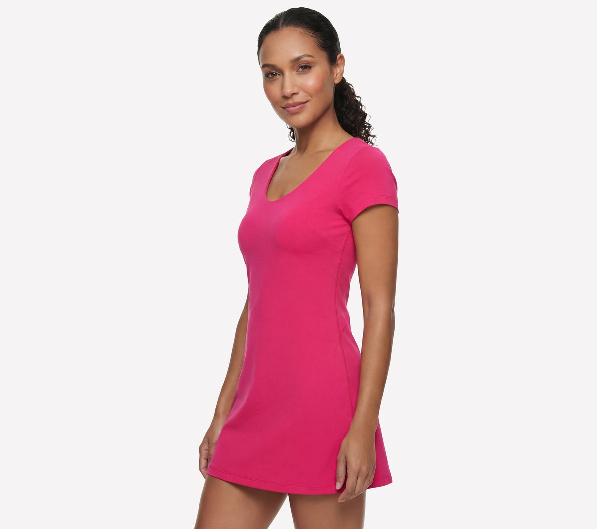 GO WALK Scoop Short Sleeve Dress | Skechers near me