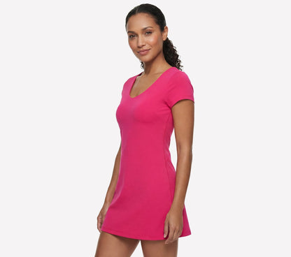 GO WALK Scoop Short Sleeve Dress | Skechers near me