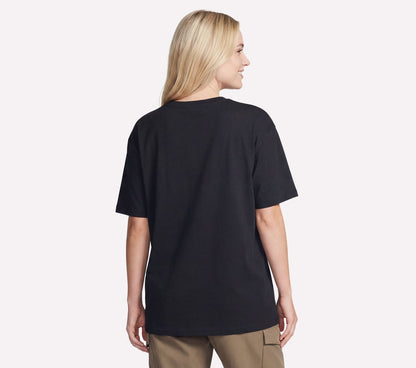 Gold Splatter Diamond Short Sleeve Tee | Skechers online