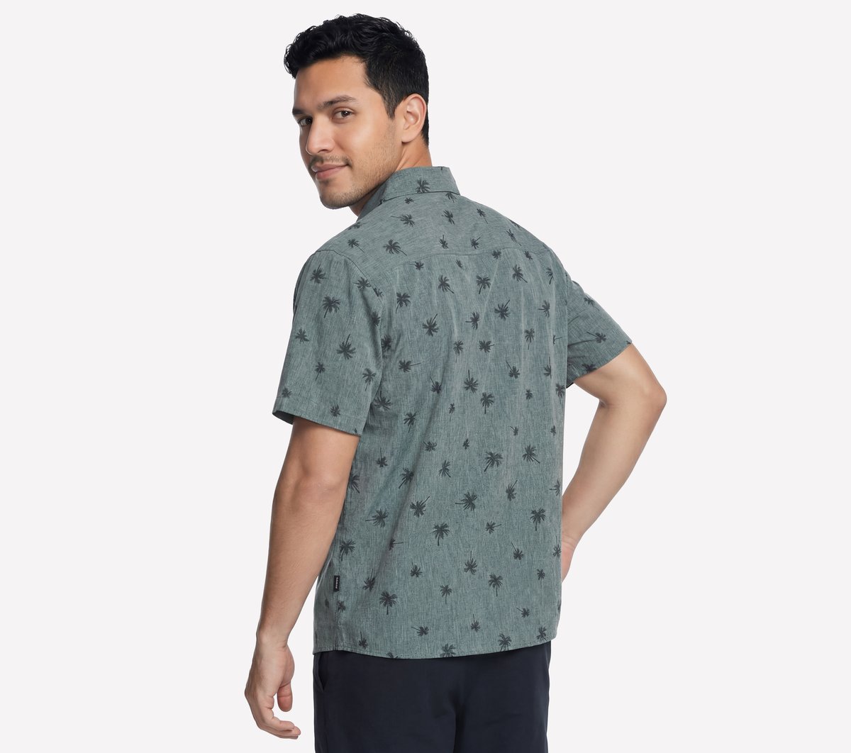 The GO WALK Air Printed Short Sleeve Shirt | Skechers on sale