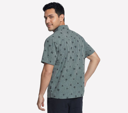 The GO WALK Air Printed Short Sleeve Shirt | Skechers on sale