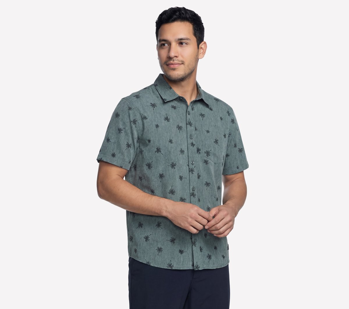 The GO WALK Air Printed Short Sleeve Shirt | Skechers on sale