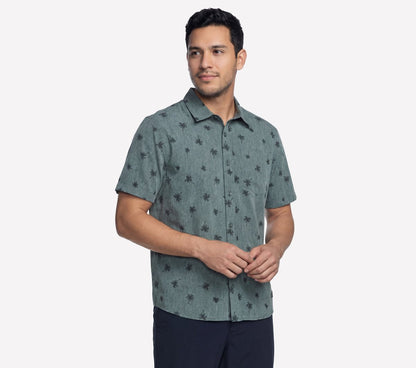 The GO WALK Air Printed Short Sleeve Shirt | Skechers on sale