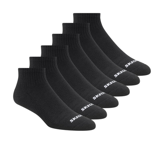 6 Pack Core Quarter Medium Socks | Skechers on sale
