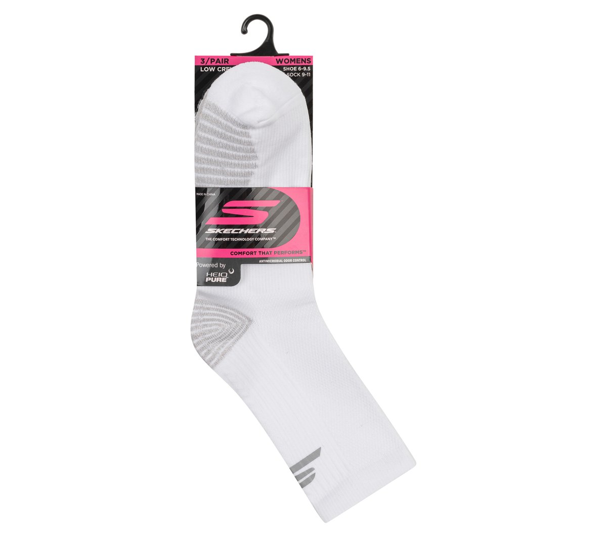 3 Pack Women's Half Terry Low Crew Socks | Skechers near me