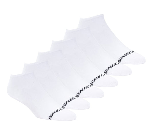 6 Pack Men's Cotton No Show Socks | Skechers US