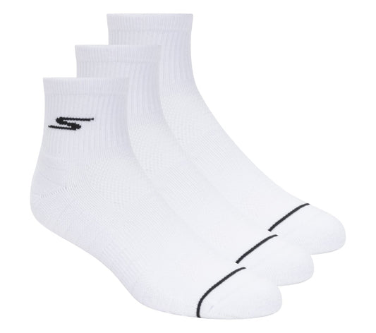 Quarter Premium Basic Socks - 3 Pack | Skechers outlet