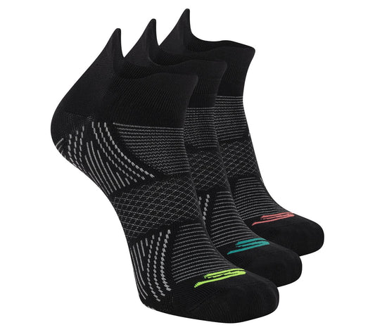 3 Pack Men's Performance Low Cut Pattern Socks | Skechers US