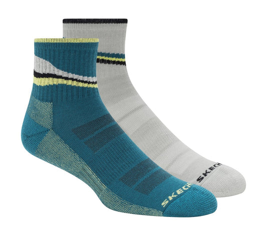 2 Pack Men's Quarter Trail Socks | Skechers near me