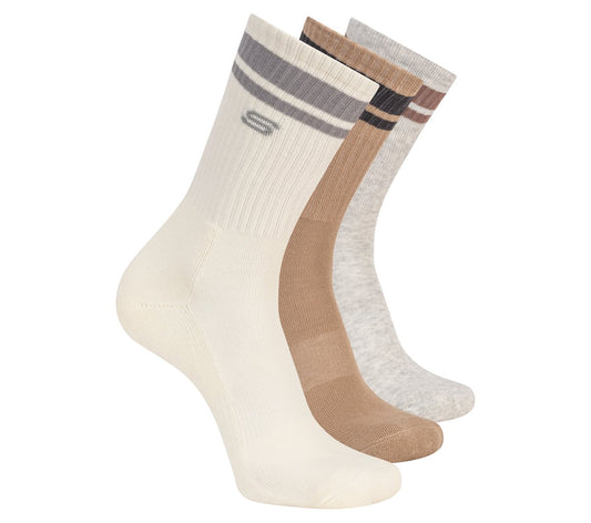 3 Pack Men's Lifestyle Crew Socks | Skechers online