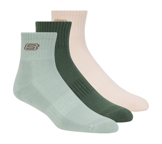3 Pack Men's Lifestyle Quarter Socks | Skechers sale