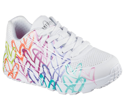 JGoldcrown: UNO Lite - Metallic Joy | Skechers outlet