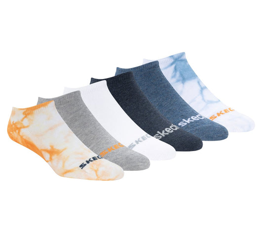 Cotton Tie-Dye No-Show Socks - 6 Pack | Skechers USA